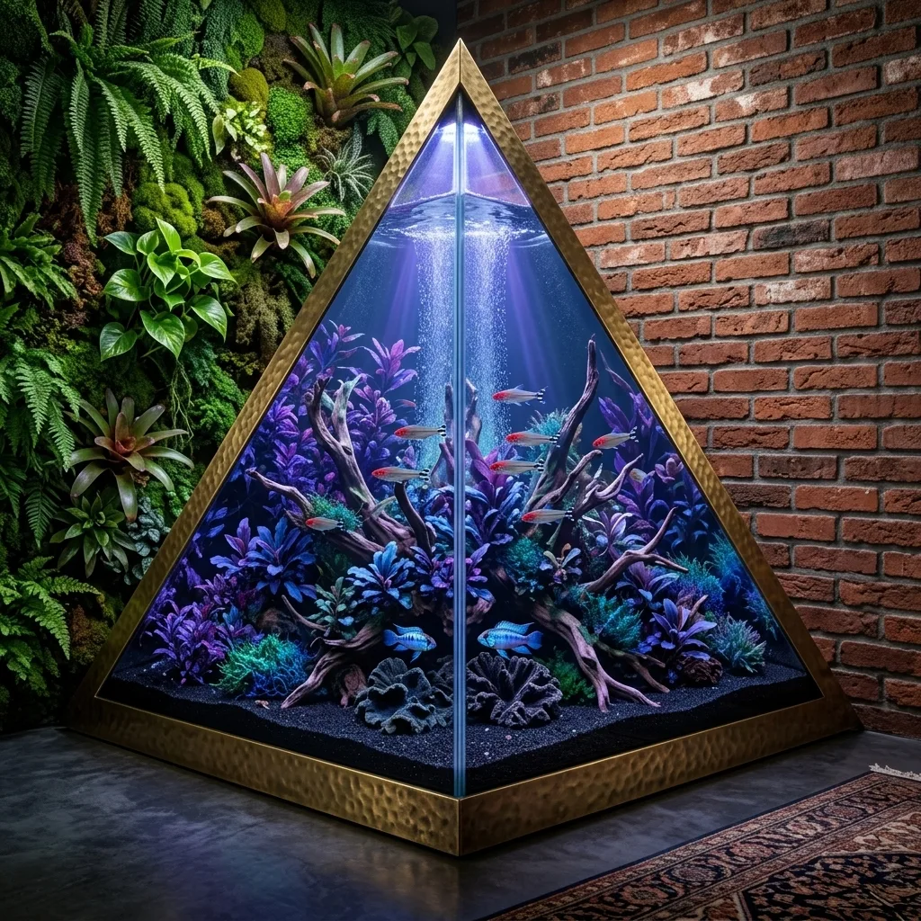 Comparing a Corner Pyramid Aquarium to Other Aquarium Styles
