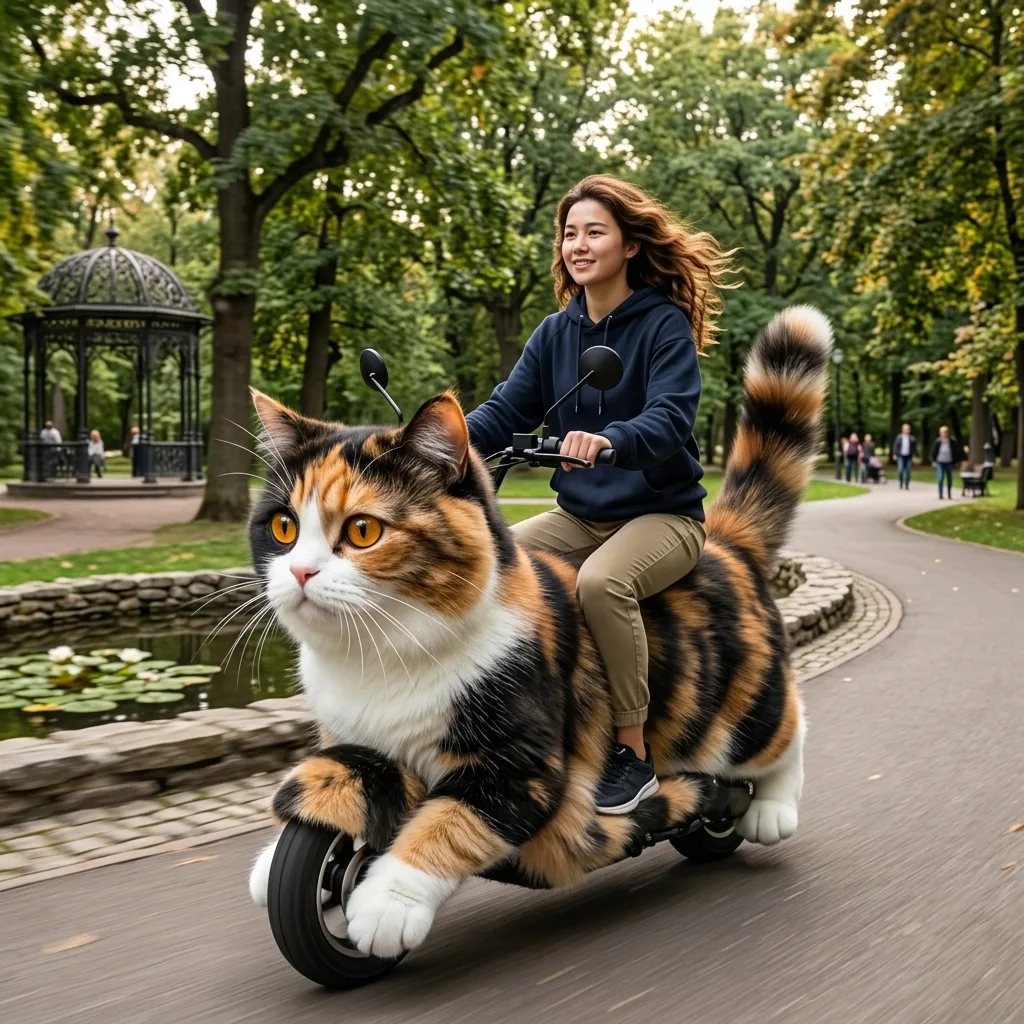 The Unique Charm and Design of the Fluffy Cat Electric Scooter